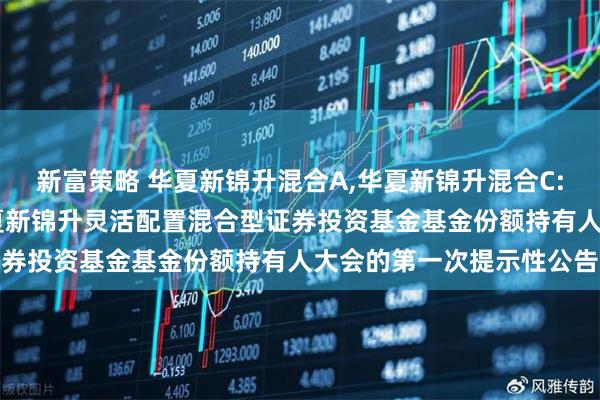 新富策略 华夏新锦升混合A,华夏新锦升混合C: 关于以通讯方式召开华夏新锦升灵活配置混合型证券投资基金基金份额持有人大会的第一次提示性公告