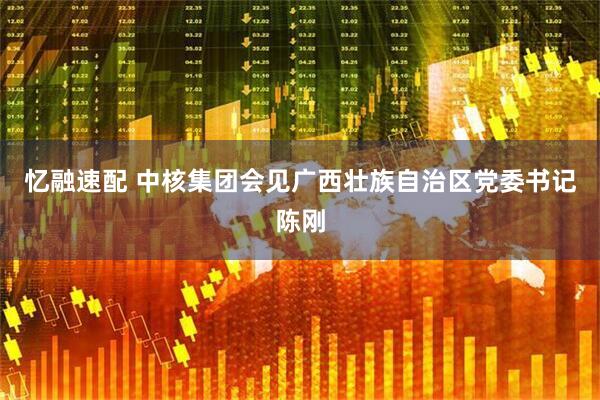 忆融速配 中核集团会见广西壮族自治区党委书记陈刚